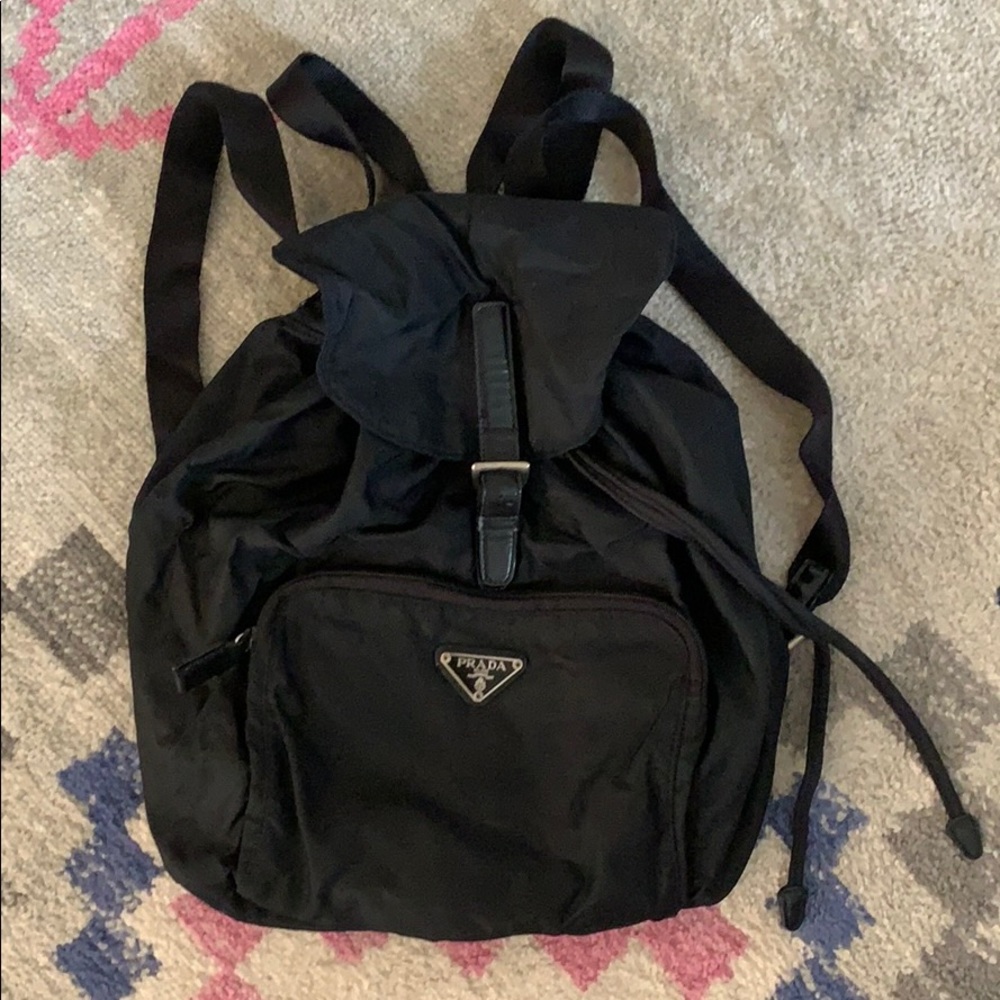 Prada nylon backpack